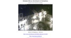 Desktop Screenshot of bischofsgruen-live.de